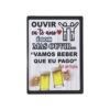 Placas Mdf Adesivadas Divertidas 22x18