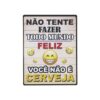 Placas Mdf Adesivadas Divertidas 22x18