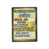 Placas Mdf Adesivadas Divertidas 22x18