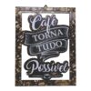 Placa Vazada 25x33