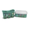 Escorredor De Talher + Pote Retangular 2,5