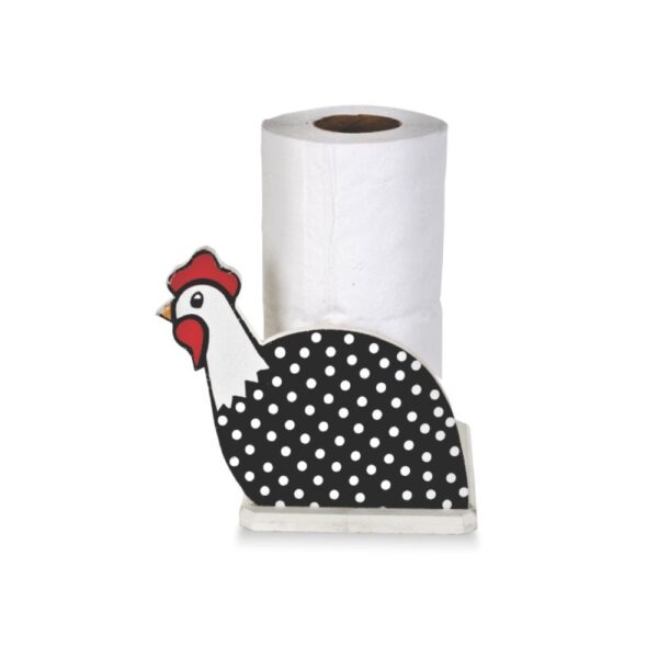 Porta Rolo De Mesa Galinha Mdf