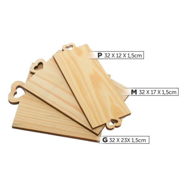 Trio Tabua Retangular Alça ? P 32x12 M 32x17 G 32x23