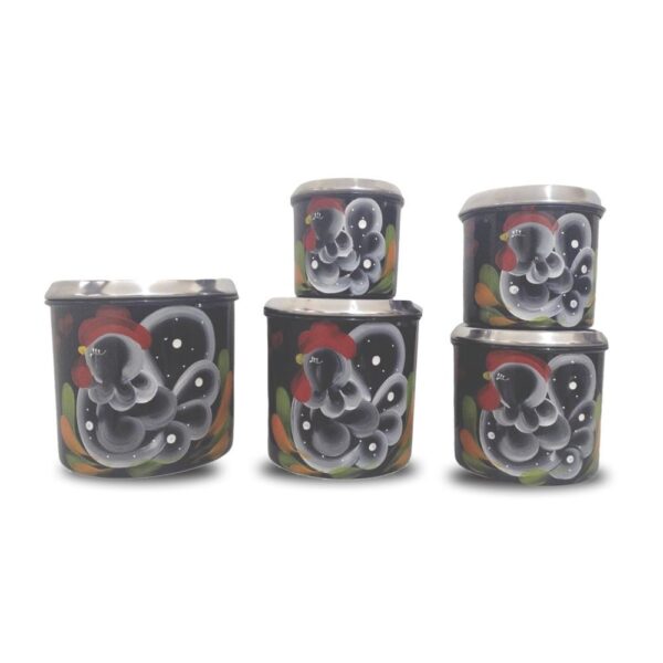 Conj. Mantimento Aluminio 5 Pçs
